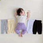 【66-100cm】パンツ ベビー 冷感虫除け シンプル - 画像 (5)
