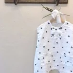 【66-90cm】ロンパース ベビー 韓国風 ドット - 画像 (14)