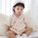 【66-90cm】ロンパース ベビー 可愛い ウサギ レース - 画像 (6)