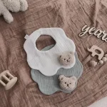 【GOODS】クマ付き 涎掛け カートゥーン かわいい - 画像 (6)