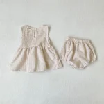 【66-100cm】ロンパース ベビーチェック セットアップ - 画像 (26)