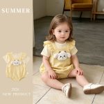 【66-90cm】セットアップ ベビー キュート ファッション - 画像 (2)