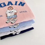 【73-120cm】セットアップ ベビー AGAIN ベア スポーツ - 画像 (8)