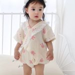 【66-90cm】ロンパース ベビー 可愛い ウサギ レース - 画像 (8)