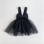 【66-90cm】ロンパース ベビー リボン ワンピース風 - 画像 (14)
