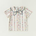 【73-100cm】トップスorショーツ ベビー 花総柄 プリント - 画像 (5)