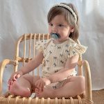 【66-90cm】ロンパース ベビー インスタ映え フリル袖 ラウンドネック - 画像 (13)