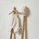 【66-100cm】ロンパース ベビー ハット付き リボン プリント キャミ - 画像 (12)