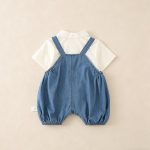 【73-100cm】ペット&シャツ ベビー 恐竜 デニム サロ - 画像 (7)