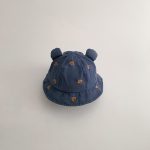 【GOODS】ハット アニマル柄 デニム 帽子 リボン付き - 画像 (5)