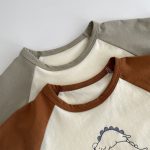 【73-100cm】半袖Tシャツ＆ショートパンツセット ベビー 恐竜 プリント - 画像 (14)