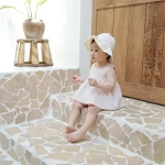 【66-100cm】ロンパース ベビーチェック セットアップ - 画像 (10)