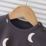 【66-100cm】ロンパース ベビー 月柄 オールインワン - 画像 (16)