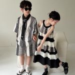 【100-160cm】セットアップorワンピース アーテステク おしゃれ - 画像 (9)