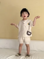 【80-150cm】セットアップ 女の子 リンクコーデリネン - 画像 (12)