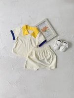 【66-90cm】パンツ or ポロ トップス ベビー 韓国風 ベアーデザイン - 画像 (29)