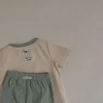 【73-100cm】セットアップ  ベビー バイカラー 韓国風 - 画像 (13)