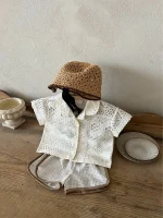 【73-100cm】ショートパンツ ベビー チェック 履きやすい - 画像 (21)