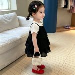 【73-120cm】トップスorドレス ベビー ブラック スリップ - 画像 (4)