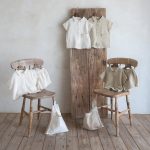 【66-90cm】ロンパース ベビー コットンシワ加工 半袖 折り襟 - 画像 (19)