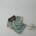 【66-90cm】パンツ or ポロ トップス ベビー 韓国風 ベアーデザイン - 画像 (18)
