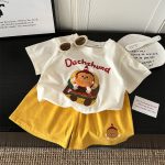 【73-160cm】半袖セットアップ キッズ キャラクター 立体デザイン - 画像 (5)