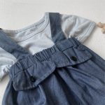 【66-90cm】サロペットロンパース ベビー ダブル ポケット - 画像 (16)
