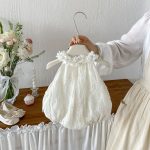 【66-90cm】ロンパース ベビー ノースリーブ ふわふわ - 画像 (6)
