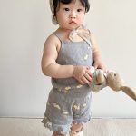 【90-140cm】キャミソールセット 女の子 小花柄 ルームウェア - 画像 (5)