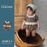 【66-90cm】ロンパース ベビー フランス風 フリル かわいい - 画像 (3)