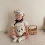 【66-90cm】ロンパースセット ベビー シェフ変装 シンプル - 画像 (12)