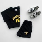 【80-130cm】セットアップ 女の子 ロサンゼルス プリント - 画像 (5)
