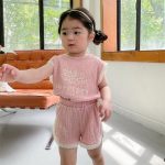 【80-130cm】セットアップ 女の子 レースフリル ノースリーブ - 画像 (5)