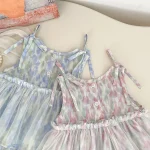 【66-90cm】ロンパース ベビー リボン ワンピース風 - 画像 (12)
