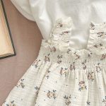 【66-100cm】セットアップ ベビー サスペンダートップス&ショーツセット - 画像 (20)