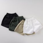 【80-130cm】ショートパンツ キッズ服 ユニセックス 合わせやすい - 画像 (11)