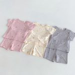 【80-130cm】セットアップ 女の子 コットン 星柄 プリント - 画像 (9)