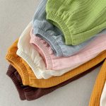 【80-130cm】パンツ ベビー ゆったり ダブルガーゼ 防虫 - 画像 (14)
