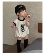 【66-90cm】ロンパース ベビー カートゥーン ノースリープ - 画像 (8)