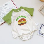 【66-90cm】ロンパース ベビー 食べ物がモチーフカラー - 画像 (7)