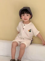 【80-150cm】セットアップ 女の子 リンクコーデリネン - 画像 (13)