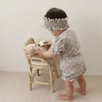 【66-90cm】セットアップ ベビー ドット 5色選べる - 画像 (3)