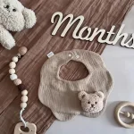 【GOODS】クマ付き 涎掛け カートゥーン かわいい - 画像 (8)