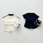 【80-130cm】セットアップ ベビー スポーティー 23ロゴ - 画像 (3)