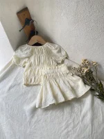【73-100cm】セットアップ ベビー パフスリーブ スカート - 画像 (24)