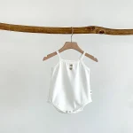 【66-90cm】ロンパース ベビー チェックor小花柄 キャミソール - 画像 (20)