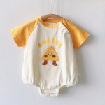 【66-90cm】ロンパース ベビー 食べ物がモチーフカラー - 画像 (12)