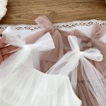 【66-90cm】ロンパース ベビー ふわふわ チュール プリンセスドレス - 画像 (11)