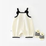 【66-90cm】サロペット 可愛い パンダ ベビー服 - 画像 (4)