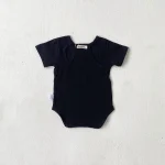 【66-90cm】ロンパース ベビー 韓国風 無地 シンプル - 画像 (19)